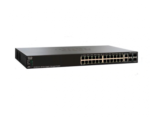 Коммутатор Cisco 350 SG350-28MP Коммутатор Cisco 350 SG350-28MP