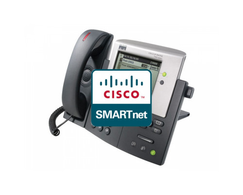 CON-SNT-CP791EOS Cisco SMARTnet сервисный контракт IP телефона Cisco 7941G 8X5XNBD 1год