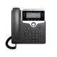 CP-7841-K9 Cisco IP телефон, 4 линии SIP, 2 x GE PoE, LCD 396x162 BW, гарнитура RJ-9