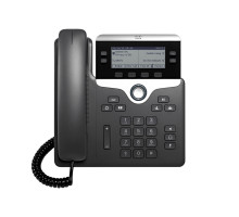 CP-7821 Cisco IP телефон 2 линии SIP, 2 x FE PoE, LCD 396x162 BW, гарнитура RJ-9