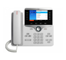 CP-8841-W-K9 Cisco IP телефон белый 5 линий SIP, 2 x GE PoE, LCD 800х480 Color, RJ-9