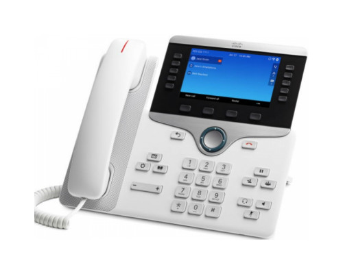 CP-8861-W-K9 Cisco IP телефон белый 5 линий SIP, 2 x GE PoE, LCD 800х480 Color, 2 x USB, 3,5 mm