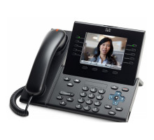 CP-9951-C-K9 Cisco IP видеотелефон, 5 линий, 2 x GE RJ-45, Color LCD 640х480, SIP, PoE