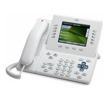 CP-8961-WL-K9 Cisco IP телефон, 5 линий SIP, 2 x GE PoE, LCD 640х480 Color , 2 x USB