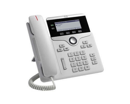 CP-7821-W-K9 Cisco IP телефон 2 линии SIP, 2 x FE PoE, LCD 396x162 BW, гарнитура RJ-9