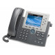 CP-7965G Cisco IP телефон, 6 линий SIP\SCCP, 2 x GE PoE, LCD 320х240 Color , гарнитура RJ-9