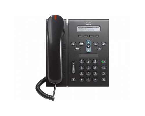 CP-6921-CBE Cisco IP телефон, 2 линии SIP\SCCP, 2 x FE PoE, LCD 396x81 BW, гарнитура RJ-9