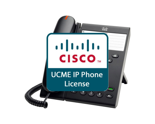 SW-CCME-UL-6911 Лицензия IP телефона Cisco 6911 для IP АТС CCME