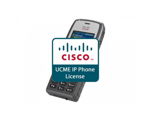 SW-CCME-UL-7925 Cisco лицензия IP телефона Cisco 7925G для IP АТС CCME