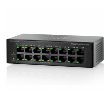 Коммутатор Cisco SB SF100D-16P-EU