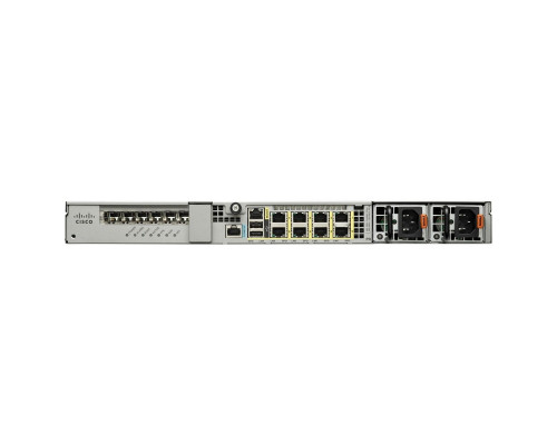 ASA5555-FPWR-K8 Cisco ASA 5555-X FirePOWER межсетевой экран, 8 x GE RJ-45, 5000 IPSec VPN, 120Gb SSD