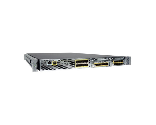 FPR4150-ASA-K9 Cisco FirePOWER межсетевой экран 8xGE, 8xSFP+, 4xQSFP, 20000 IPSec VPN, 400Gb SSD
