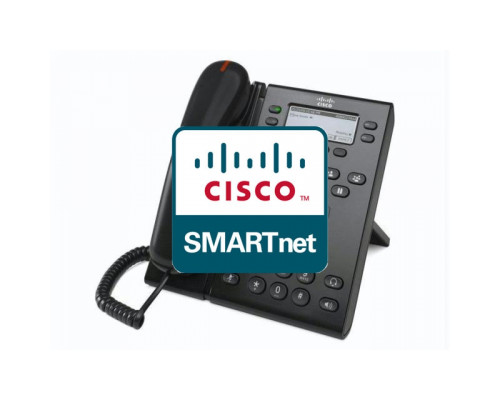 CON-SNT-41CLK Cisco SMARTnet сервисный контракт IP телефона Cisco 6941-CL 8X5XNBD 1год