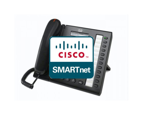 CON-SNT-61CLK Cisco SMARTnet сервисный контракт IP телефона Cisco 6961-CL 8X5XNBD 1год