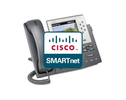 CON-SNT-CP7965 Cisco SMARTnet сервисный контракт IP телефона Cisco 7965G 8X5XNBD 1год