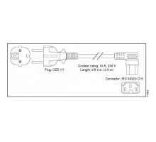 Кабель Cisco CAB-AC10A-90L-EU