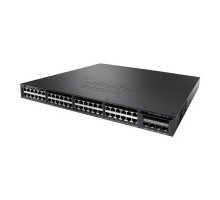 Коммутатор Cisco Catalyst, 48 x GE (PoE+), 2 x SFP+, 5 AP, IP Base WS-C3650-48FWD-S