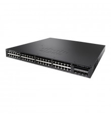 Коммутатор Cisco Catalyst, 48 x GE (PoE+), 4 x SFP+, IP Services WS-C3650-48FQ-E