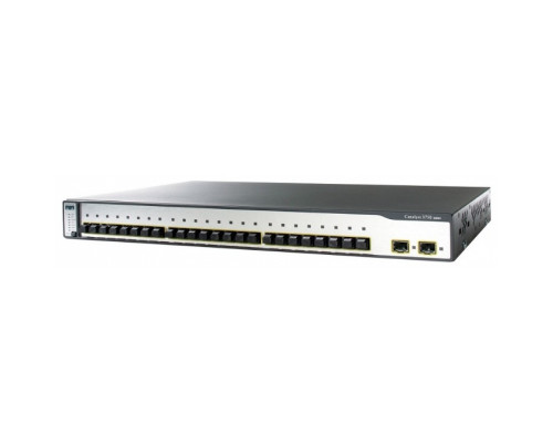 Коммутатор Cisco Catalyst, 24 x FE Duplex SC, 2 x SFP WS-C3750-24FS-S Коммутатор Cisco Catalyst, 24 x FE Duplex SC, 2 x SFP WS-C3750-24FS-S