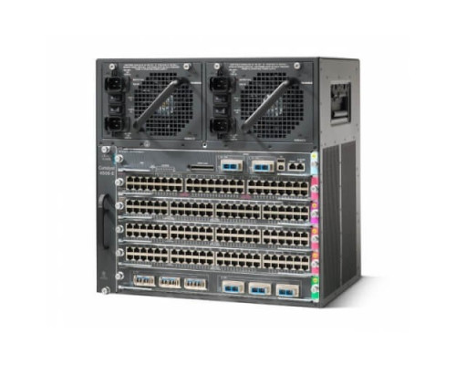 Шасси Cisco Catalyst, 6 слотов, с вентилятором, без БП WS-C4506-E= Шасси Cisco Catalyst, 6 слотов, с вентилятором, без БП WS-C4506-E=