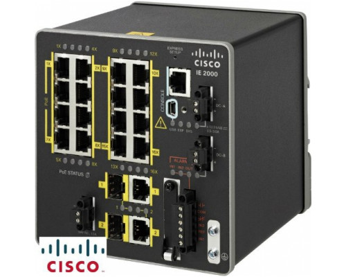 Коммутатор Cisco IE-2000U-16TC-G-X Коммутатор Cisco IE-2000U-16TC-G-X