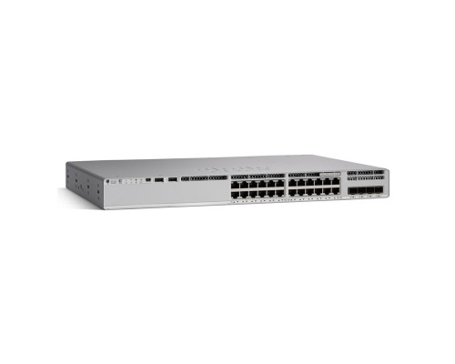 C9200-24P-E Cisco Catalyst PoE+ коммутатор 24 x GE RJ-45 (370W). Network Essentials