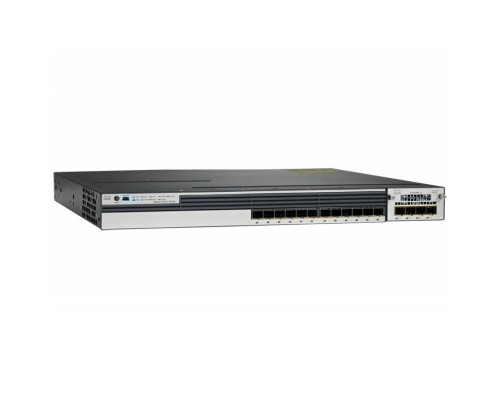 WS-C3750X-12S-E Cisco Catalyst сетевой коммутатор 12 x GE SFP, IP Services
