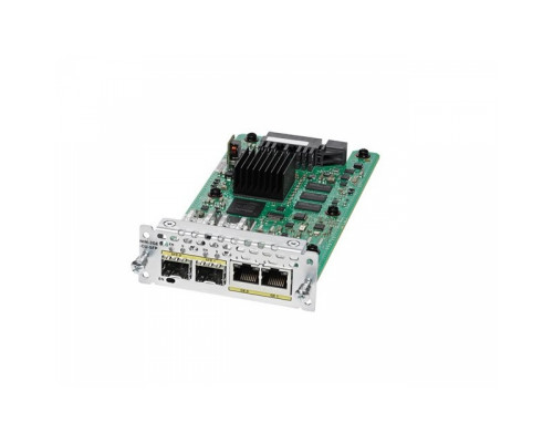 NIM‑2GE-CU-SFP Cisco модуль NIM коммутатор COMBO 2 x GE RJ-45, 2 x SFP, dual-mode RJ45 & SFP