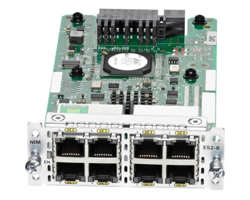 NIM-ES2-8-P Cisco PoE/PoE+ модуль NIM коммутатор PoE (30W) 8 x GE RJ-45