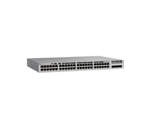 C9200L-48P-4G-E Cisco Catalyst PoE+ коммутатор 48 x GE RJ-45 (740W)+4x1G uplink. Network Essentials