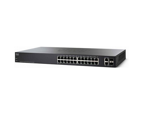 Коммутатор управляемый Cisco SB SF220-24-K9-EU