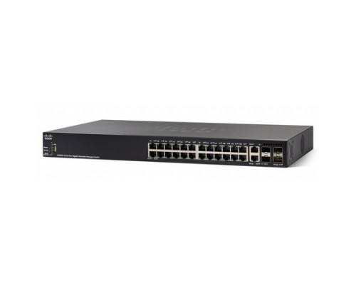 Коммутатор PoE Cisco SB SG350X-24MP-K9-EU