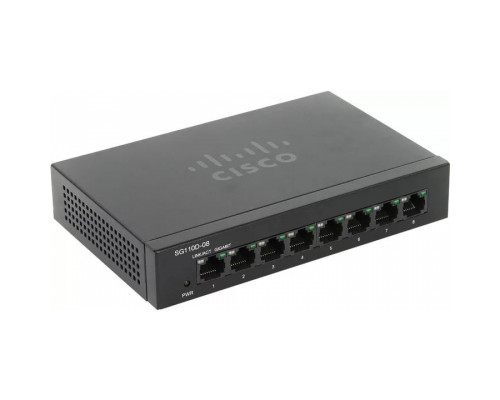 Коммутатор неуправляемый Cisco SB SF110D-08-EU