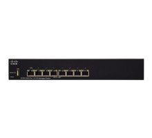 Коммутатор управляемый Cisco SB SF350-08-K9-EU