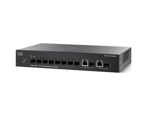 Коммутатор Cisco SB SG350-10SFP-K9-EU