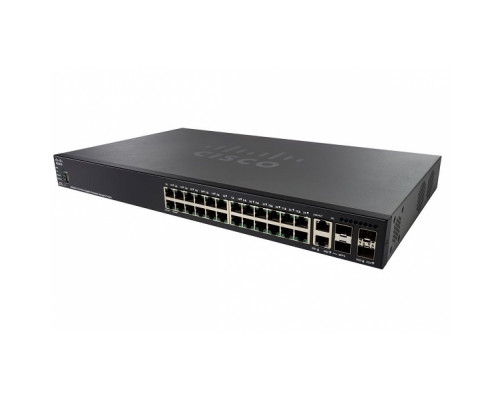 Коммутатор PoE Cisco SB SG550X-24P-K9-EU