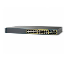 WS-C2960S-24TS-L Cisco Catalyst сетевой коммутатор 24 x GE RJ-45, 4 x SFP, LAN Base