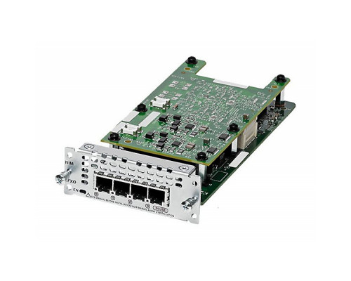 NIM-4FXO Cisco модуль NIM коммутатора 4 x FXO