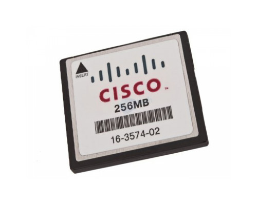 Cisco MEM-CF-256MB модуль флеш памяти для маршрутизаторов Cisco 1900, 2900, 3900