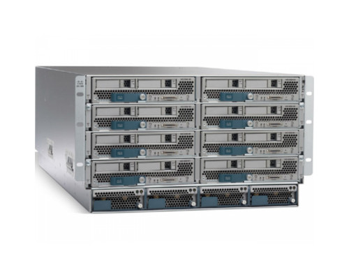 UCSB-5108-AC2-CH Cisco UCS 5108 шасси блейд-сервера 0 PSU/8 fans/0 FEX