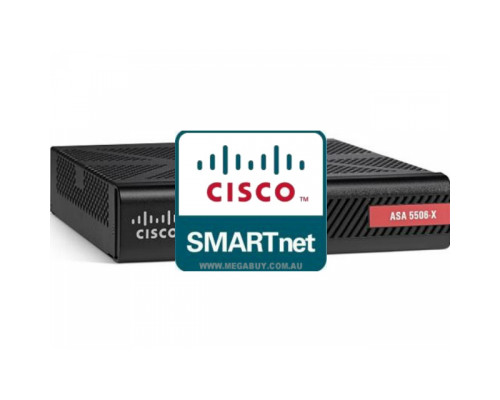 CON-SNT-ASA556K8 Cisco SMARTnet сервисный контракт межсетевого экрана ASA5506 8X5XNBD на 1 год