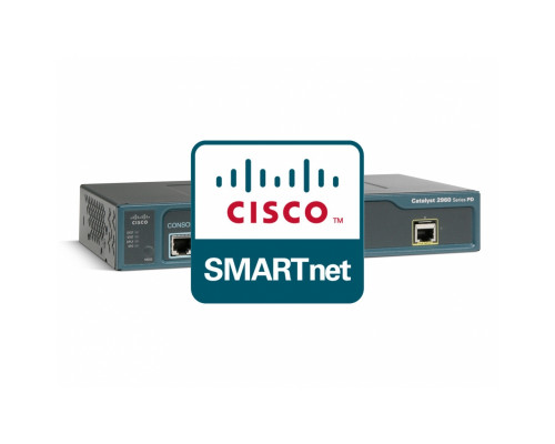 CON-SNT-C2960P8T Cisco SMARTnet сервисный контракт коммутатора CatalystWS-C2960PD-8TT-L 8X5XNBD 1год