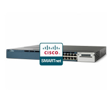 CON-SNT-3560X2TS Cisco SMARTnet сервисный контракт коммутатора Catalyst WS-C3560X-24T-S 8X5XNBD 1год