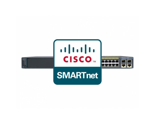 CON-SNT-296024S Cisco SMARTnet сервисный контракт коммутатора Catalyst WS-C2960-24PC-S 8X5XNBD 1год