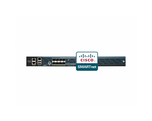 CON-SNT-CT255 Cisco SMARTnet сервисный контракт WIFI контроллера AIR-CT2504-5-K9 до 5 точек 8X5XNBD