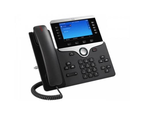 CP-8841-3PCC-K9 Cisco IP телефон 5 линий SIP, 2 x GE PoE, LCD 800х480 Color, RJ-9 CP-8841-3PCC-K9 Cisco IP телефон 5 линий SIP, 2 x GE PoE, LCD 800х480 Color, RJ-9