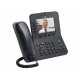 CP-8945-L-K9 Cisco IP видеотелефон, 4 линии, 2 x GE RJ-45, Color LCD 640х480, RJ-9/Bluetooth, Slim