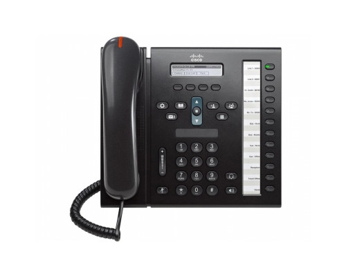 CP-6961-CL-K9 Cisco IP телефон, 12 линий SIP/SCCP, 2 x FE PoE, LCD 396x81 BW, гарнитура RJ-9 CP-6961-CL-K9 Cisco IP телефон, 12 линий SIP/SCCP, 2 x FE PoE, LCD 396x81 BW, гарнитура RJ-9