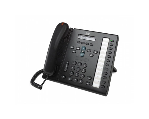 CP-6961-CL-K9 Cisco IP телефон, 12 линий SIP/SCCP, 2 x FE PoE, LCD 396x81 BW, гарнитура RJ-9 CP-6961-CL-K9 Cisco IP телефон, 12 линий SIP/SCCP, 2 x FE PoE, LCD 396x81 BW, гарнитура RJ-9