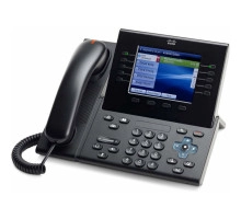 CP-8961-CL-K9 Cisco IP телефон, 5 линий SIP, 2 x GE PoE, LCD 640х480 Color, 2 x USB